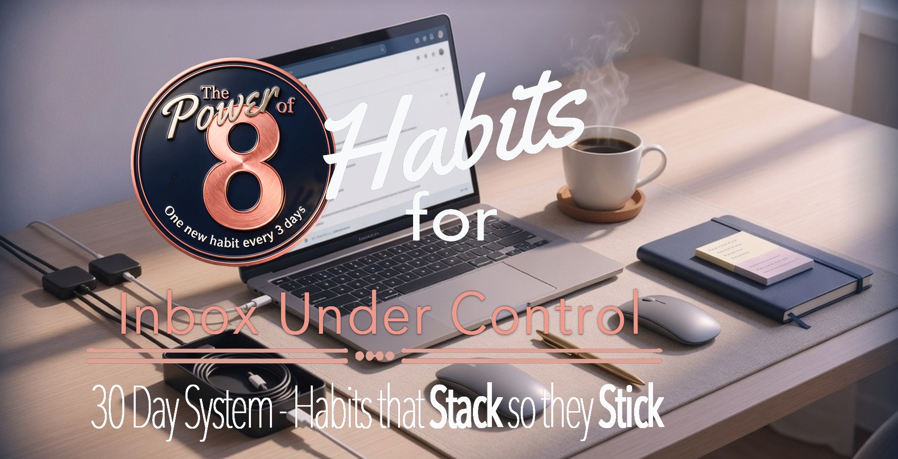 Cover: The Power of 8 — Habits for Inbox Under Control