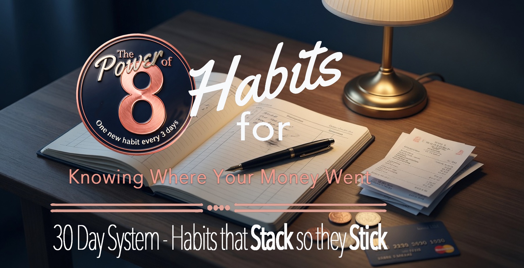 Cover: The Power of 8 — Habits for Knowing Where Your Money Went